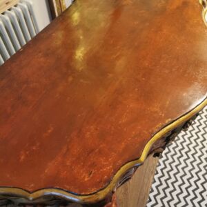 C19th Serpentine Console Table